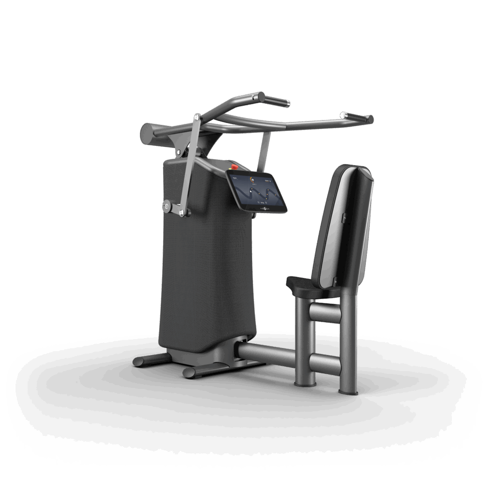 Shoulder press rotterdam nieuwe training apparatuur